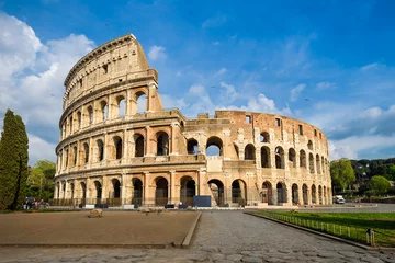 Fotobehang Colosseum Colosseum in Rome, Italië