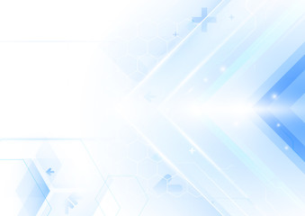 soft lights abstract digital hi technology concept background. Space for your text