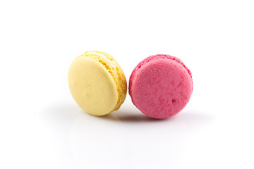 Tasty colorful macaroon