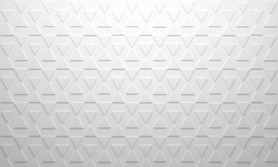 white triangle background