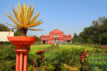 BANGALORE, INDIA - Dec 13: Karnataka state central library on Dec 13, 2015. Karnataka state central library was built in 1915 ,completes 100 years in 2015.