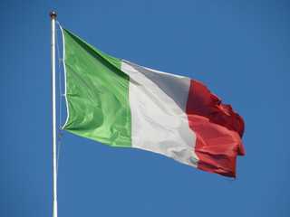 Fototapeta na wymiar Italian flag