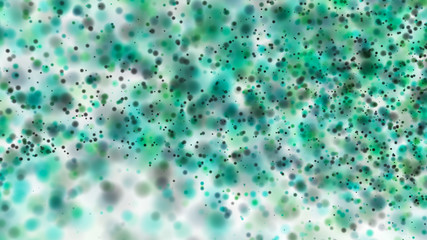 Beautiful colorful bokeh blurred background defocused dots