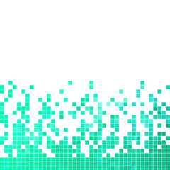 abstract vector square pixel mosaic background
