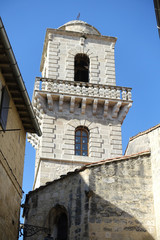 Clocher de l'église Saint-martin d'Arles