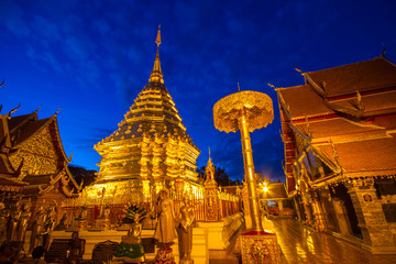 Doi Suthep Temple in Chiang Mai Province Thailand