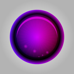 Obraz premium Purple button for website