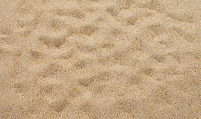 closeup of sand background pattern of a beach in the summer