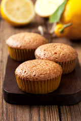 Lemon muffins