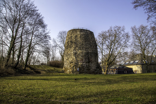 Drususstein auf der Zitadelle in Mainz