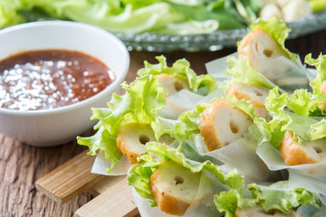 Nham due, Vietnamese food