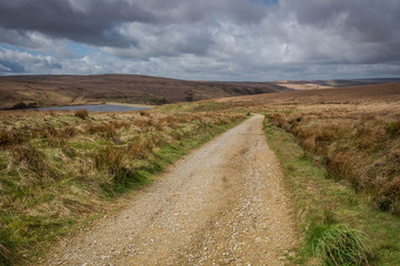 The Pennine Way near Marsden a 270 mile long distance footpath