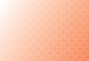 Abstract vector background orange and white business of overlap circles beautiful.