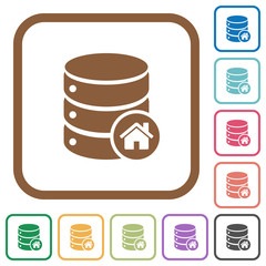 Default database simple icons