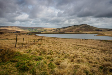 On the Pennine Way near Marsden, part of a National Trail in England, with a small section in Scotland.