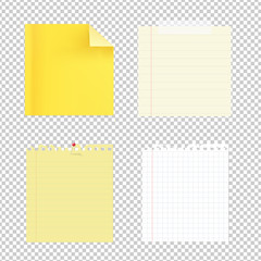 Collection Of Note Papers