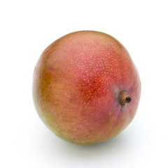 Mango fruit isolated on white background .