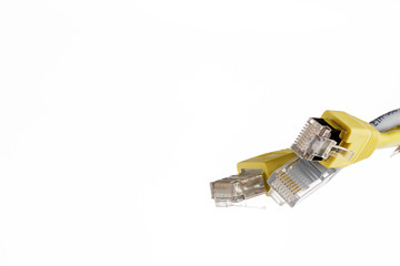 Network patchcord cables with RJ45 connector