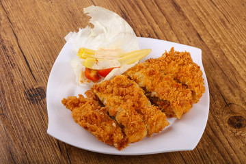 Crispy Pork with cheese