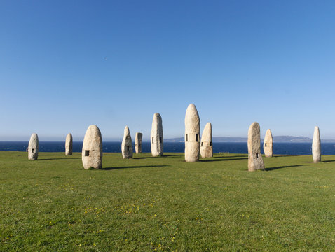 Dolmenes parque La Coru&ntilde;a