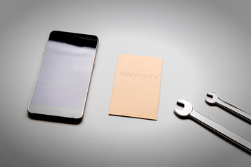 Mobile phone warranty service, conceptual background