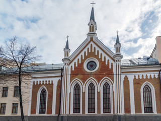 Fototapeta na wymiar Kazan, Russia. Lutheran Church of St. Catherine