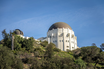 Naklejka premium Griffith Observatory - Los Angeles, California, USA