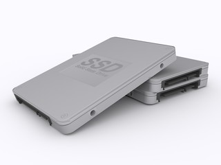 Solid State Drive isolated