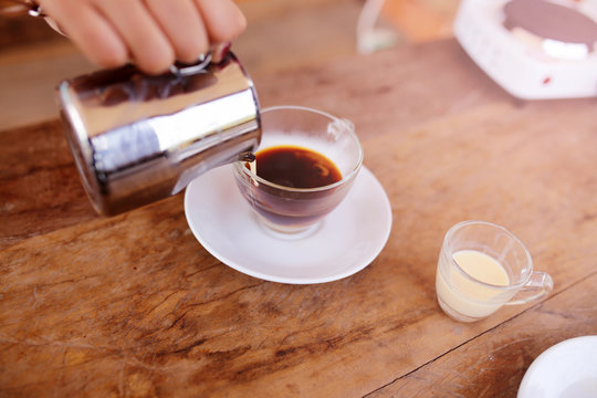 Barretta's coffee Professionally, milk is a mixture of coffee