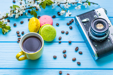 Stil Life With Macarons And