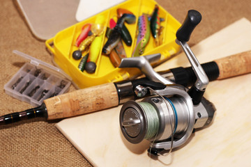 Reliable tackle, Fishing set, male hobby