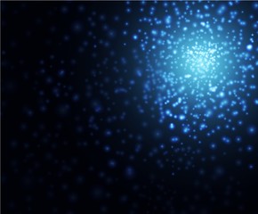 Vector black and white  floral ornament