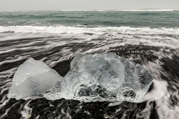 Iceberg Diamond beach Iceland