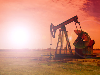 Fototapeta premium Pump-jack