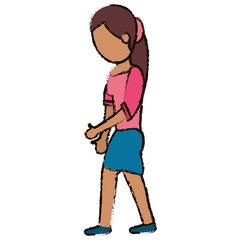 mother woman female icon vector illustration eps 10