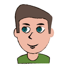 character son male image vector illustration eps 10