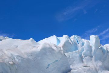 Winter ice landscape