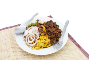 Rice Mixed with Shrimp paste.