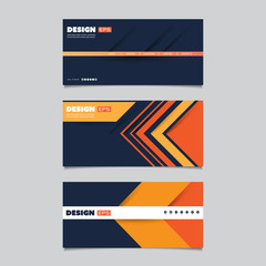 Web Design Elements - Header or Banner Design Set