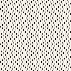 Halftone Edgy Lines Mosaic Endless Stylish Texture. Vector Seamless Black and White Pattern
