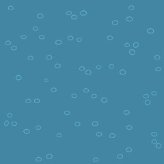 Seamless bubble abstract pattern can be used for wallpaper, website background, wrapping paper. Hand-drawn blue vector bright pattern. Art concept.