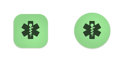 Vector Green Web Buttons