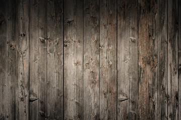 Grungy old wooden panels wall