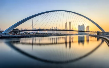 Foto op Aluminium Waterkanaal van Dubai © CreativeHymms