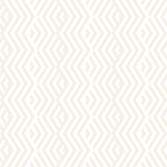 Abstract ZigZag Parallel Stripes. Stylish Ethnic Ornament. Vector Seamless Pattern