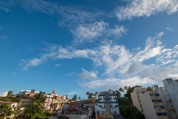 Fototapeta na wymiar Salvador skyline view, Brazil