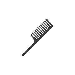 Comb vector icon.