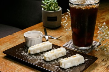 bar rice cake, 떡카페