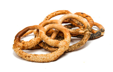 Pretzel isolated