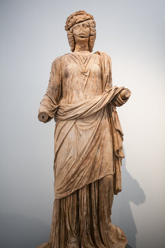 Statue of Claudia Antonia Tatiana from the Bouleuterion